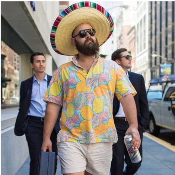 Chubbies | The Nutter Tropical Pineapple Shirt Size XL - Picture 4 of 6